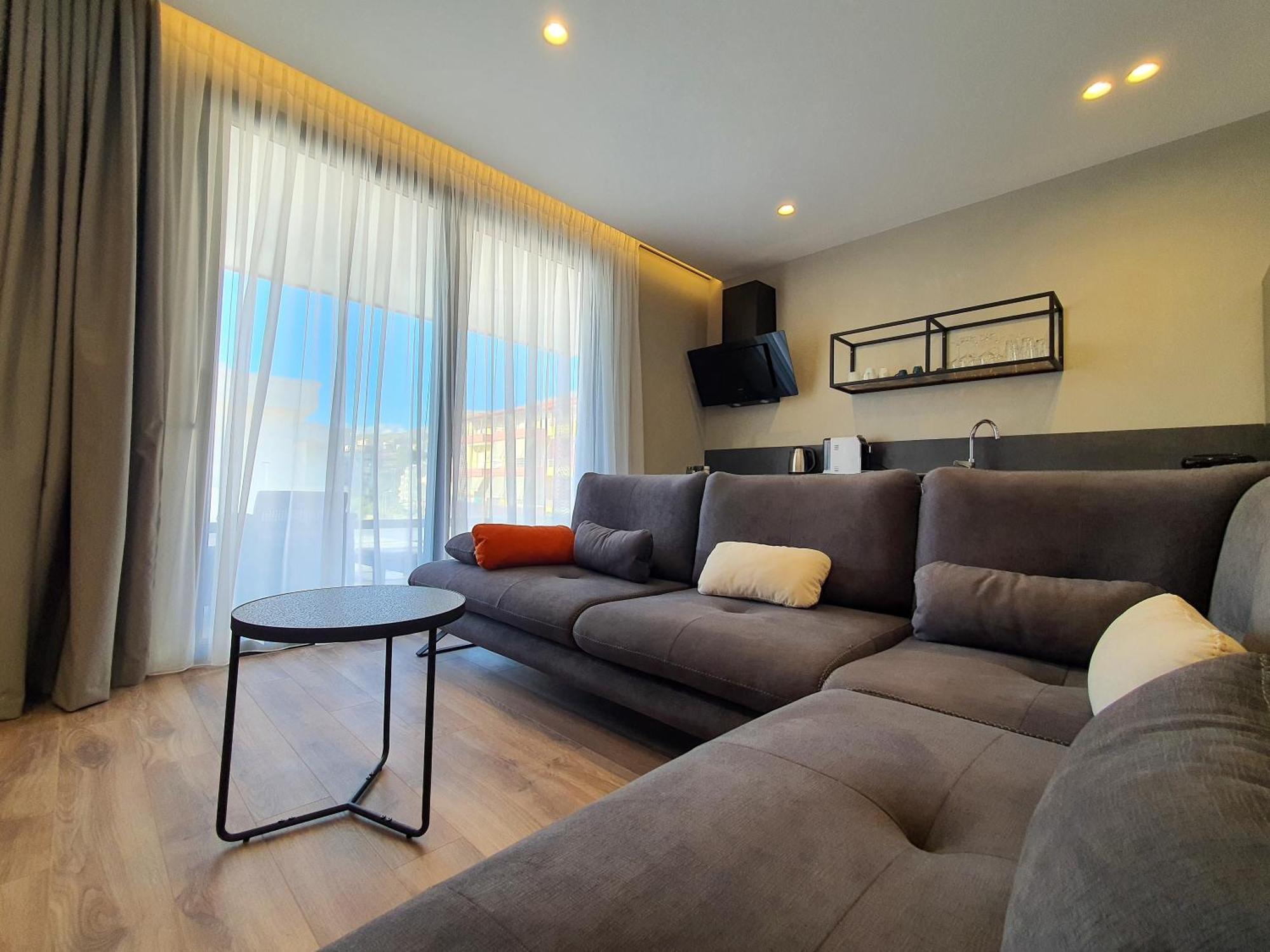Lookout Apartments Sarandë Habitación foto